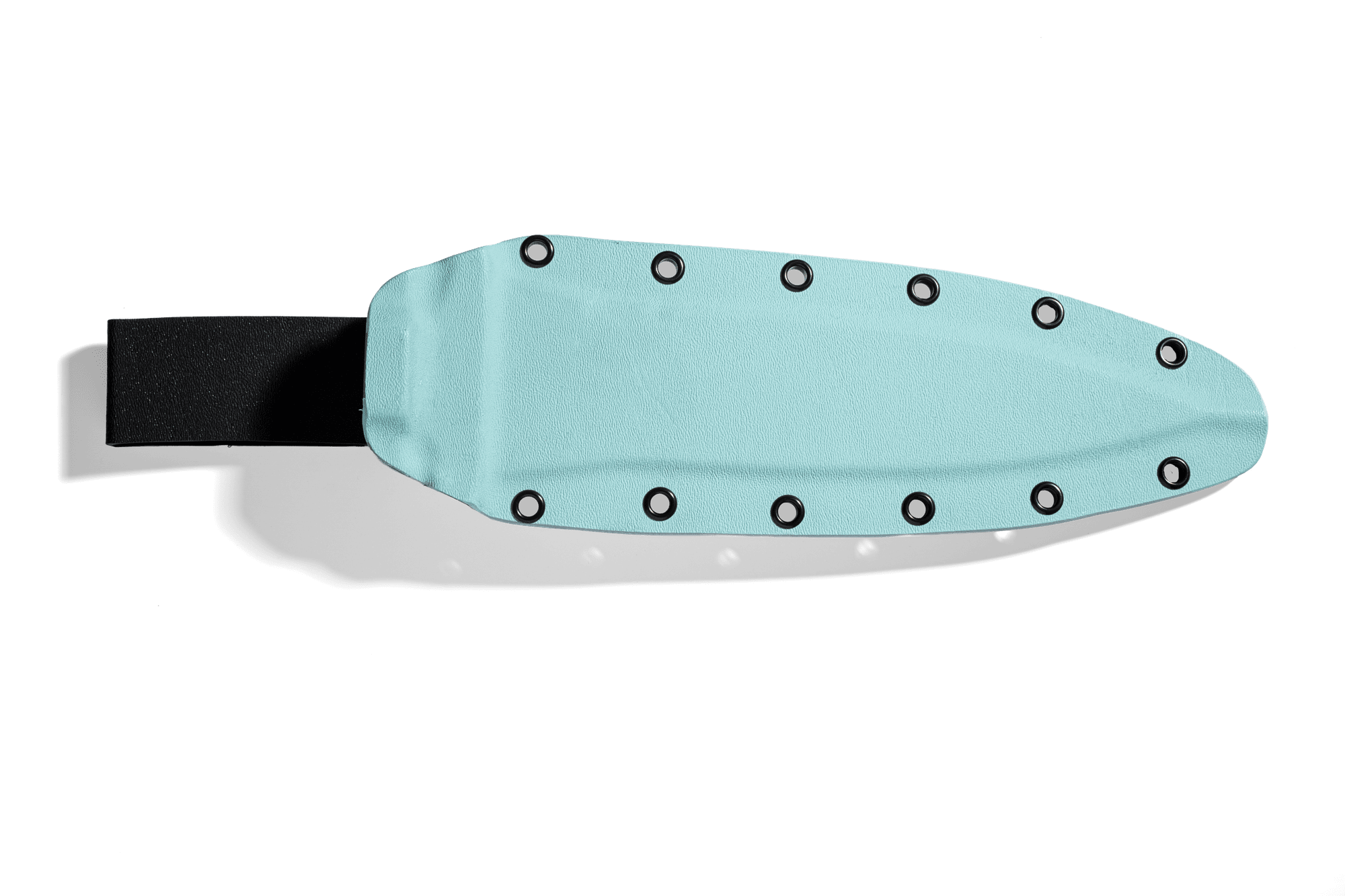 Kydex Messerscheide 24 cm - DSCF0084 türkis